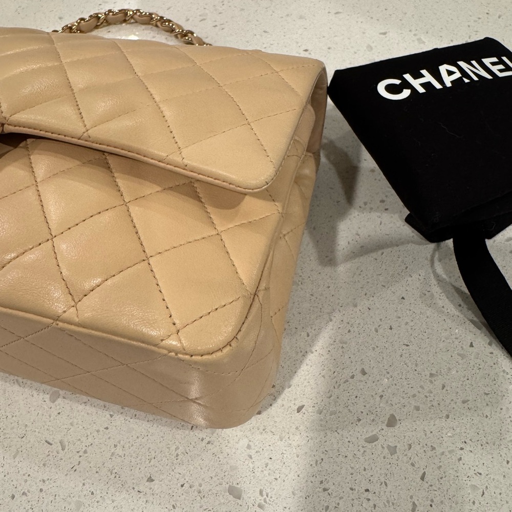 Chanel classic double flap medium lambksin - Picture 10 of 13